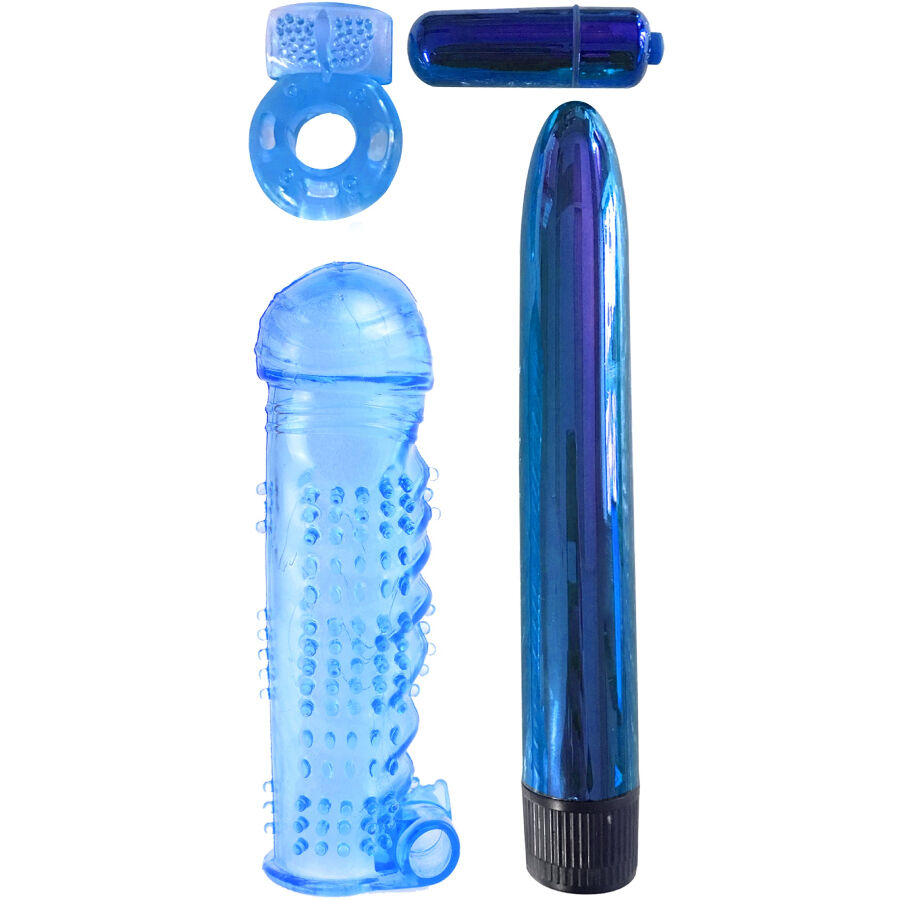 Kit de placer para parejas azul