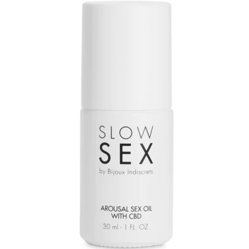 BIJOUX INDISCRETS - SLOW SEX SEXUAL MASSAGE OIL WITH CBD 30 ML - Imagen 2