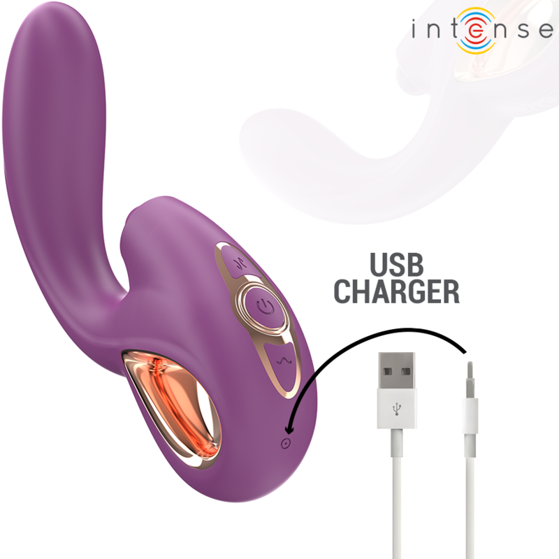 INTENSE – LALI Vibrador Punto G Multifunción, Morado - Imagen 7