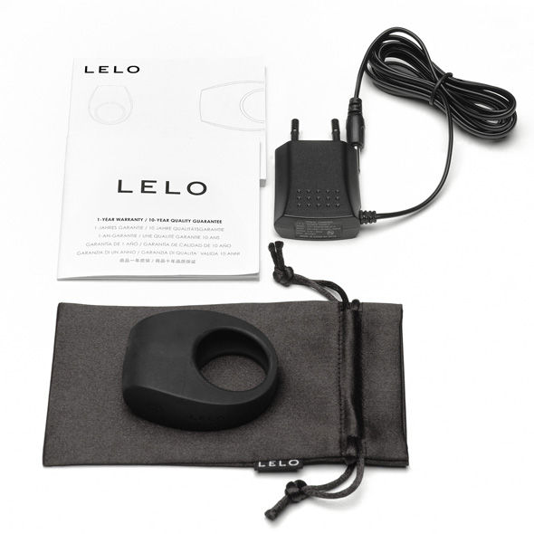 LELO - TOR II BLACK VIBRATOR RING - Imagen 4