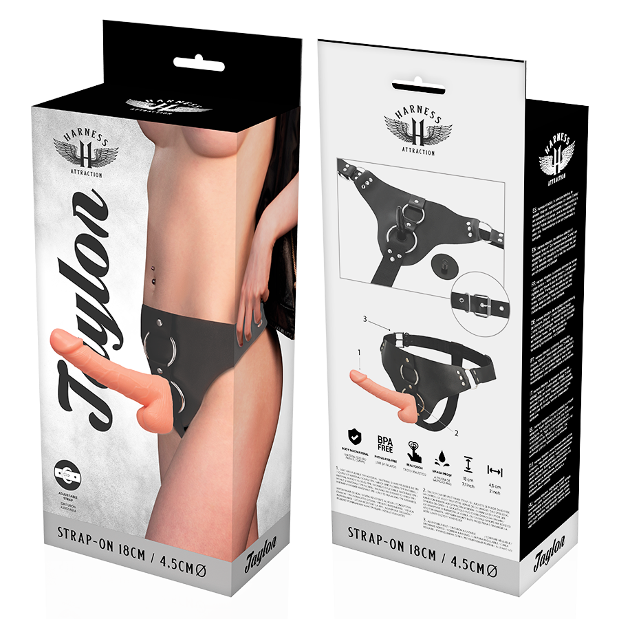 Arnés Taylor Deluxe HARNESS ATTRACTION 18 cm - Imagen 6