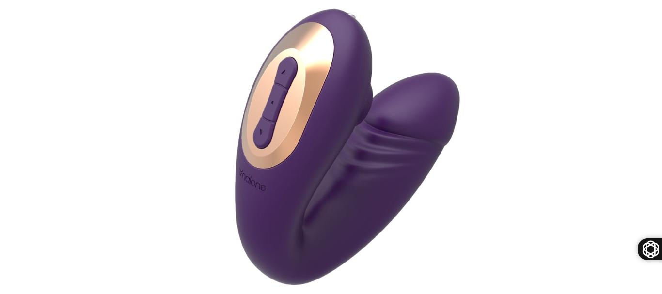 Nalone - Leah Estimulador Wearable Recargable Morado