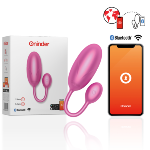 Oninder – Tokyo Huevo Vibrador, Rosa, App