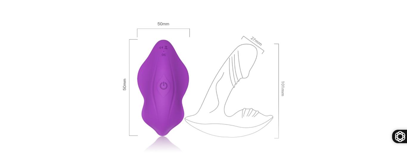 Armony - Whistle Vibrador Introducible Control Remoto Violeta - Imagen 2